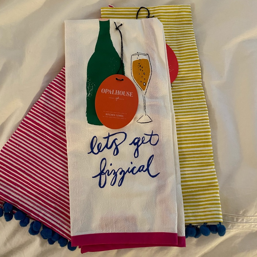 Dish towel trio